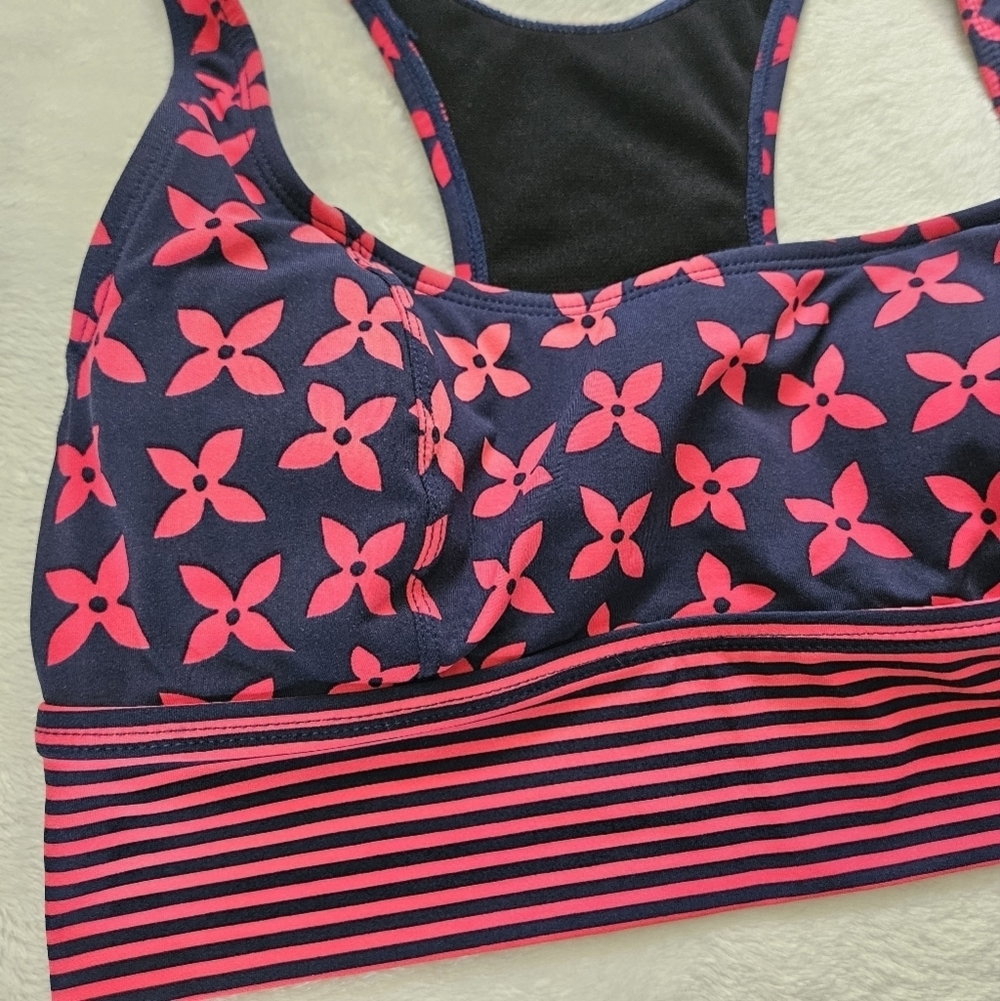 Beach House Darcy Racerback Underwire Bikini Top - Cape May Size 6 - Picture 4 of 8